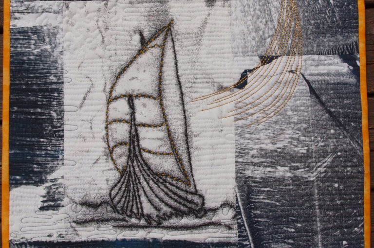 Textiles art by Greta Huseboe