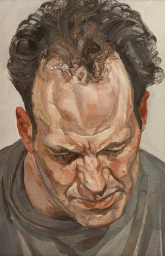 Lucian Freud paint as flesh