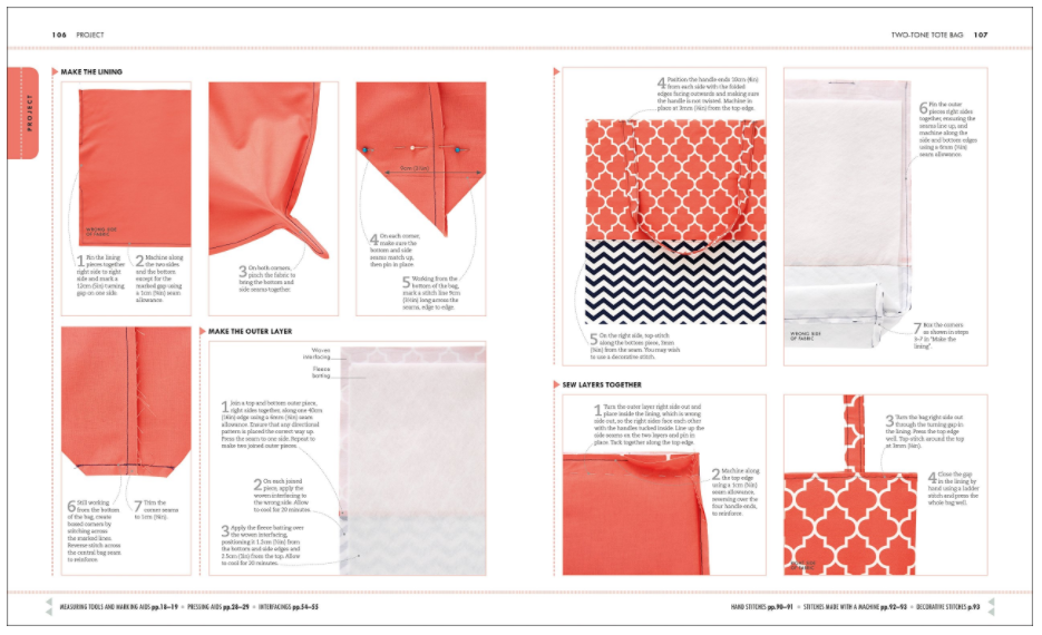 The Sewing Book inside preview