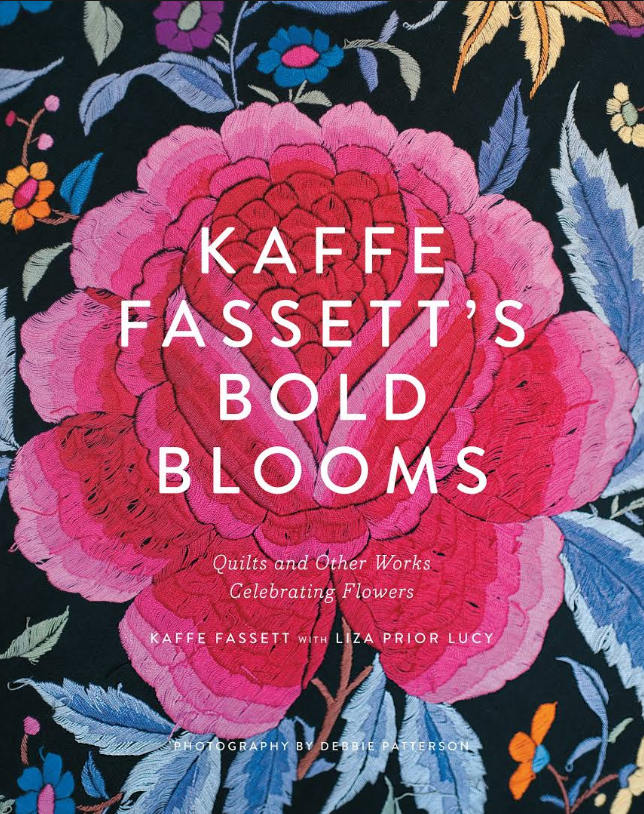 Bold Blossoms by Kaffe Fassett textiles artist. 