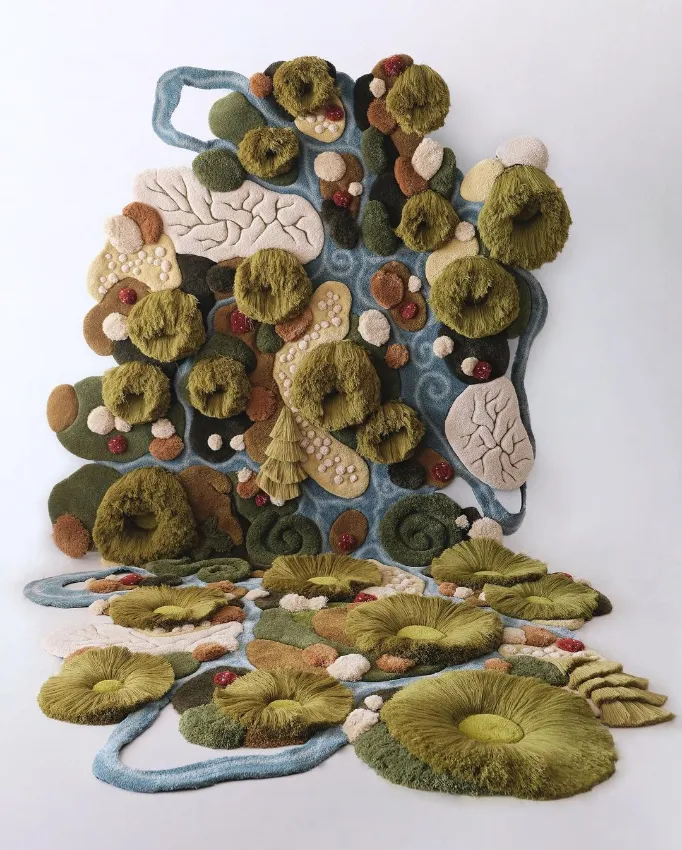 Fibre artist Vanessa Barragão is inspired by the ocean