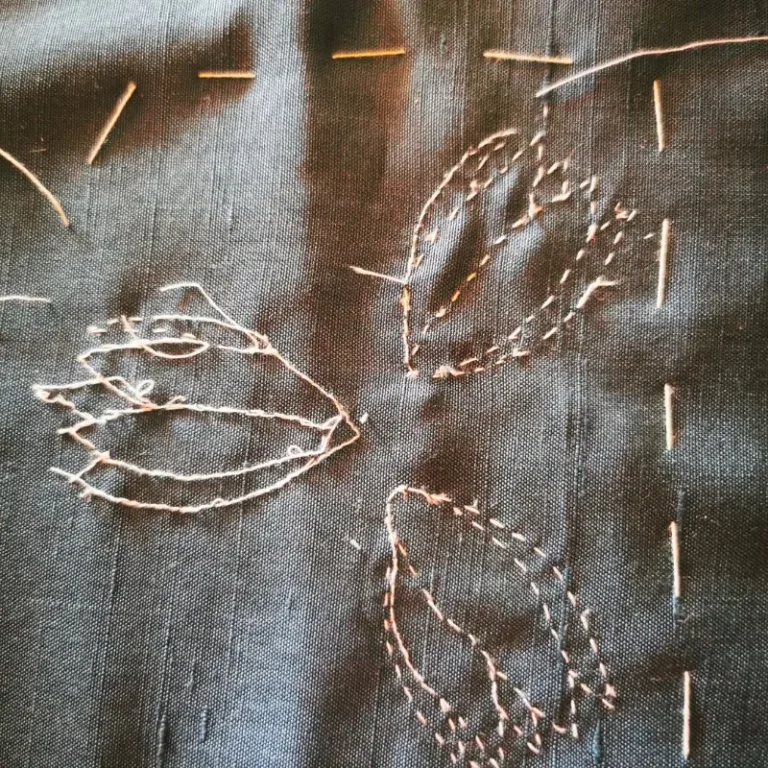 goldwork sample study Delphine Delanlande - @delalandedelphine