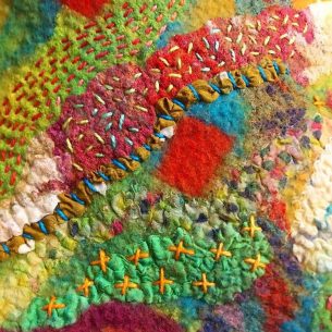 Elizabeth Armstrong is a contemporary felt artist you have to follow