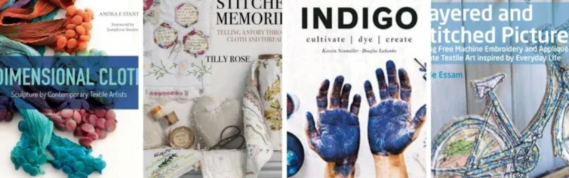 Latest book releases for textile enthusiast